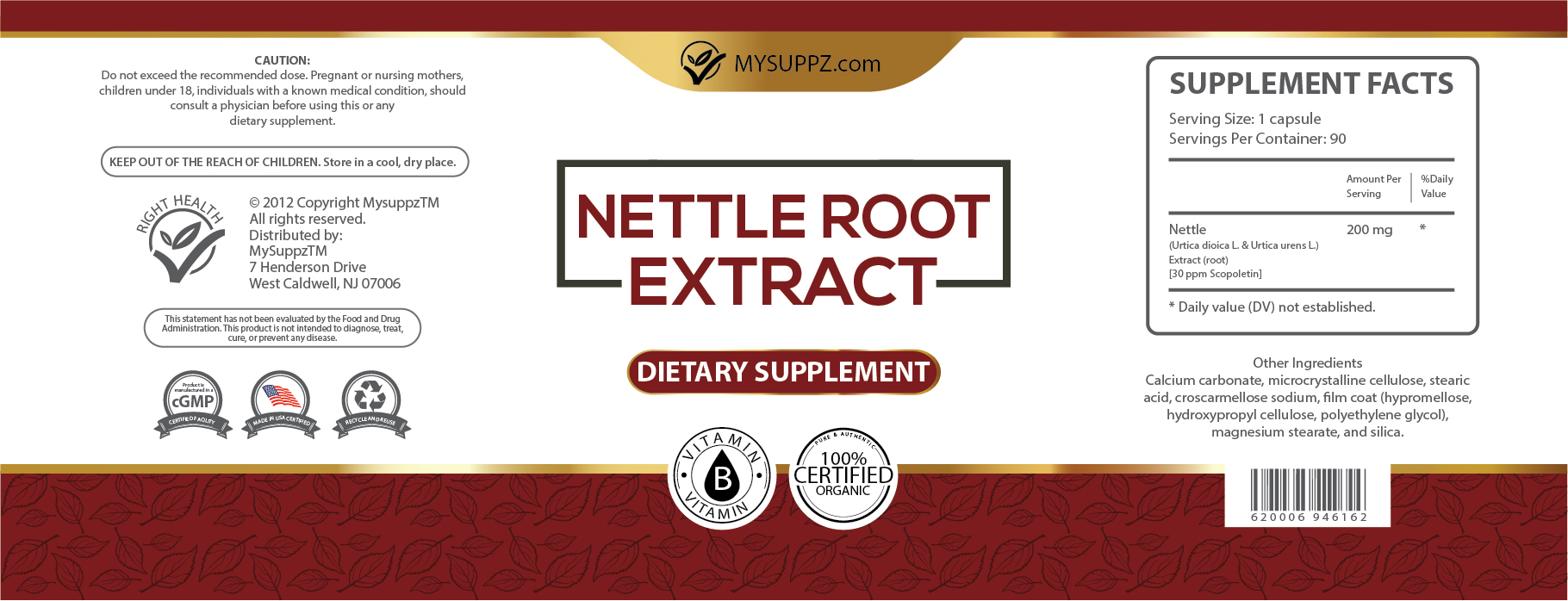 Nettle Root Label_150х55-01
