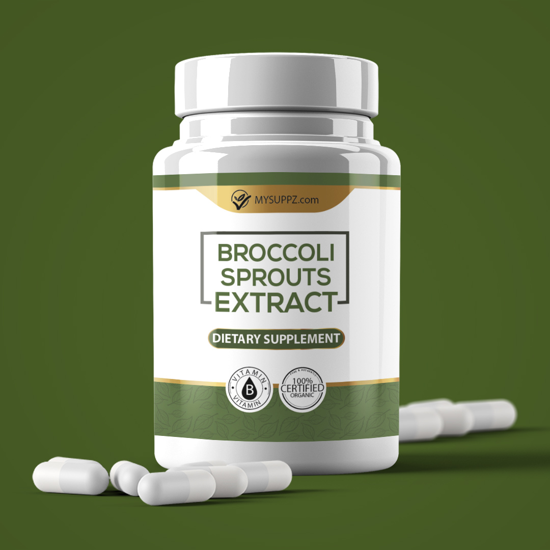 Broccoli Sprouts Extract Label
