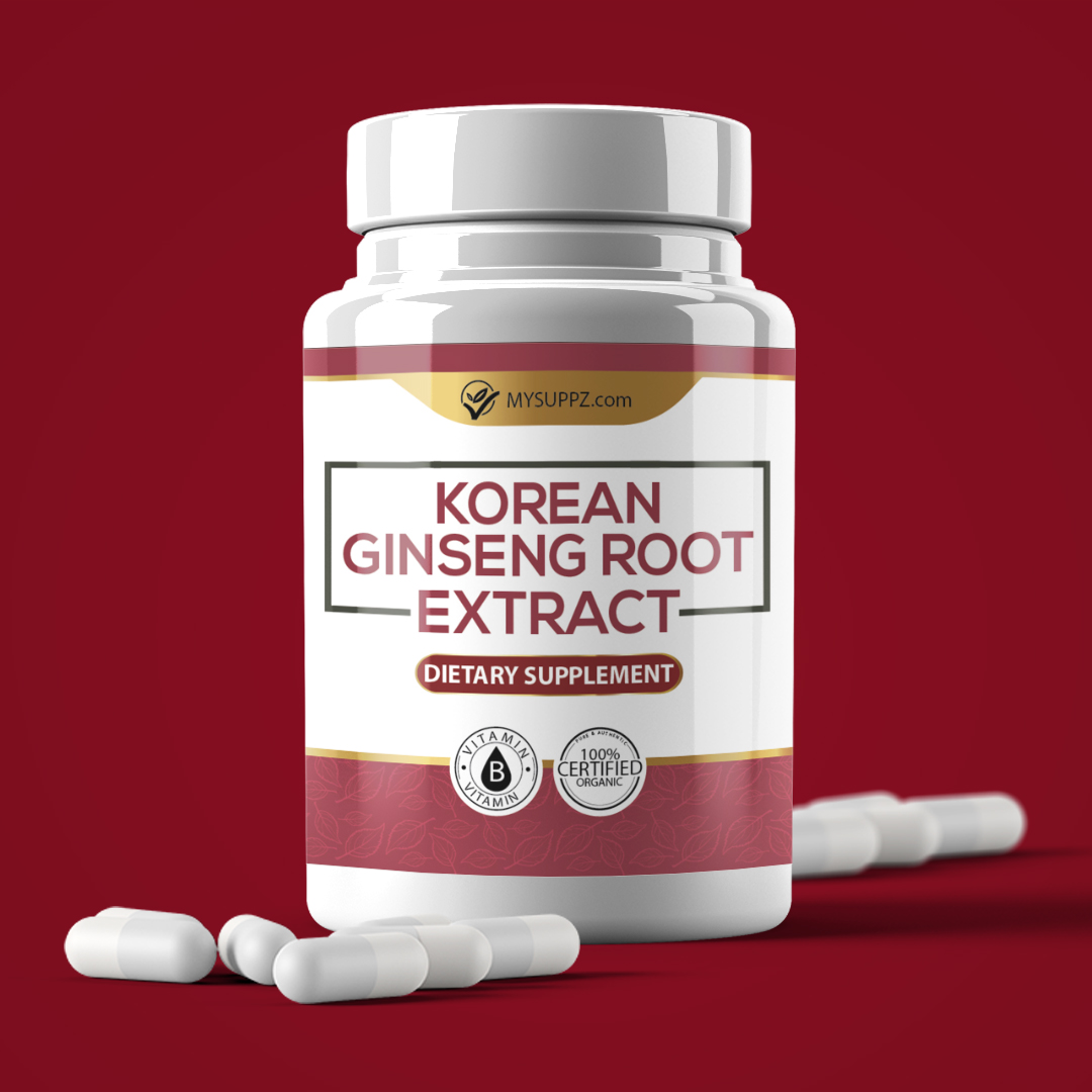 Korean Ginseng Root Label